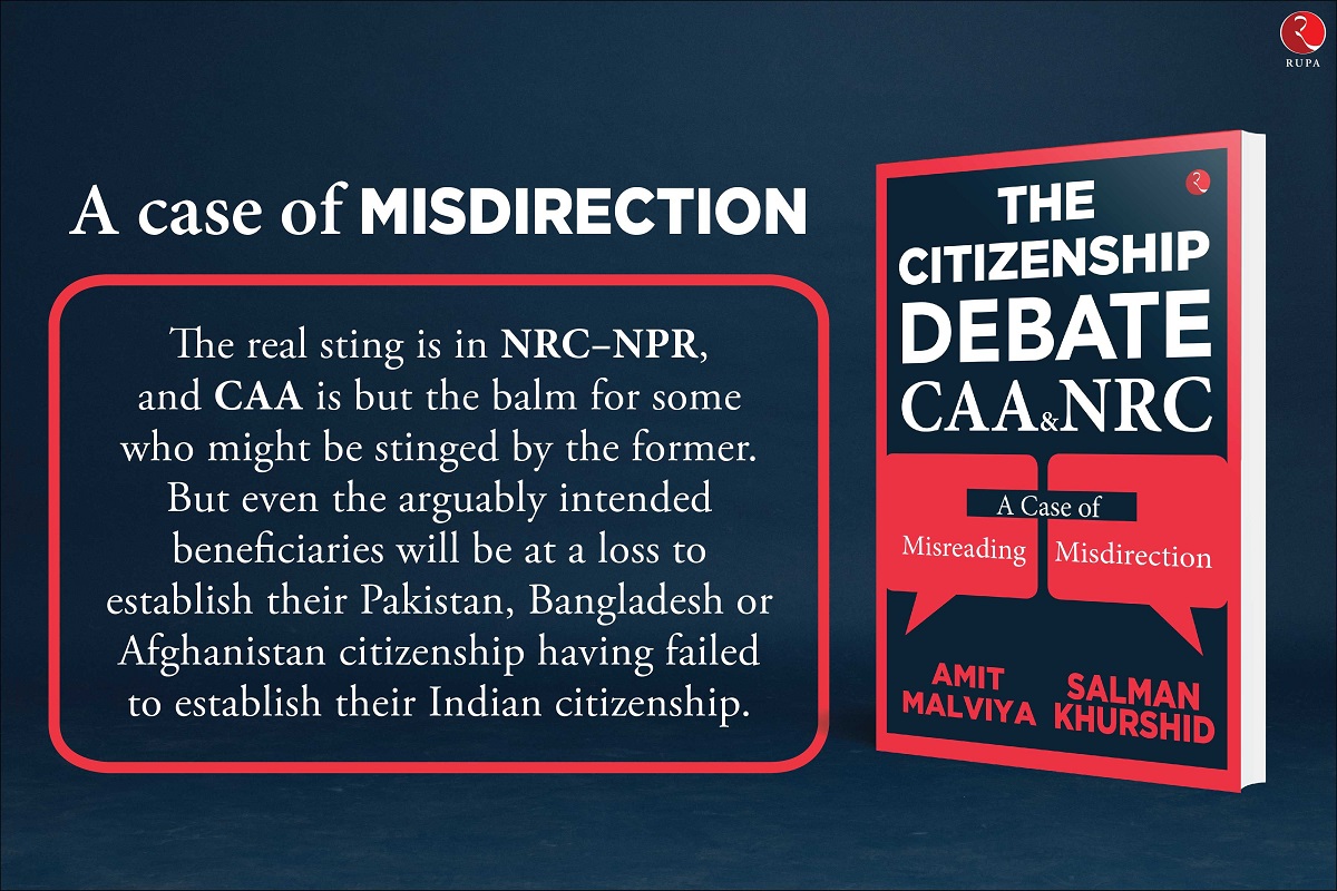 Congress’ Salman Khurshid, BJP’s Amit Malviya take on CAA debate in new book