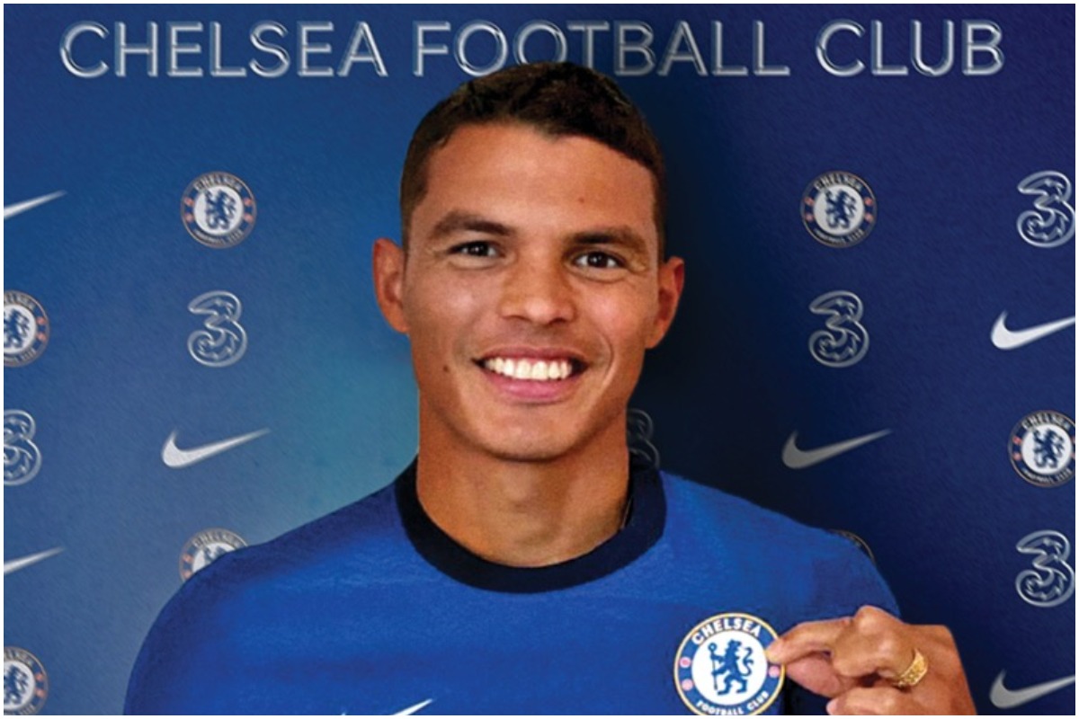 Chelsea sign former PSG defender Thiago Silva on one year deal