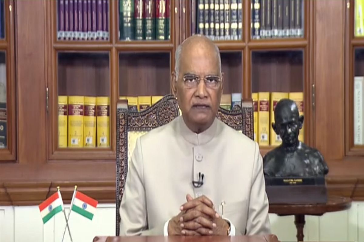 Development work has strengthened peace in the NE: President  Kovind  
