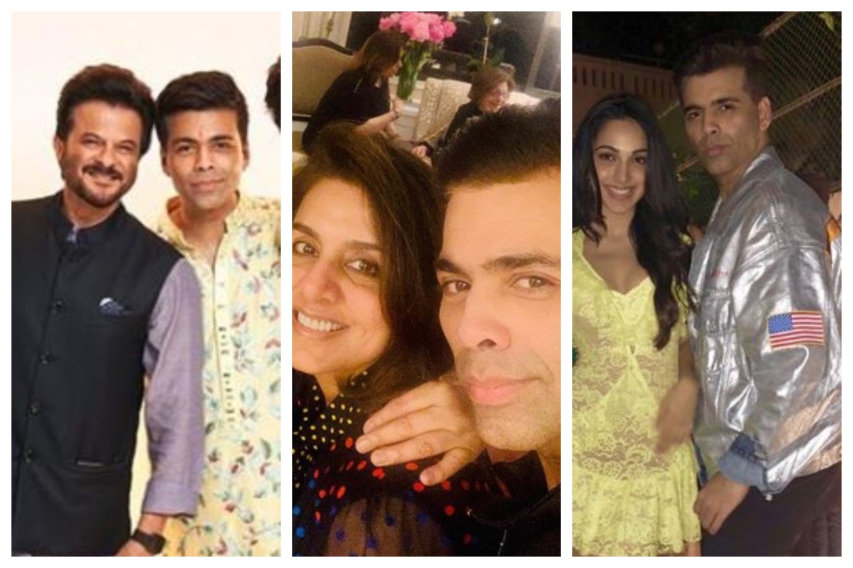 Anil Kapoor, Neetu Kapoor, Kiara Advani papped outside Karan Johar’s home