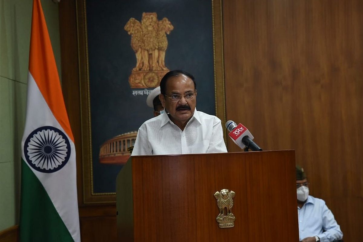 Vice President Venkaiah Naidu conveys greetings, wishes to nation on eve of 74th Independence Day