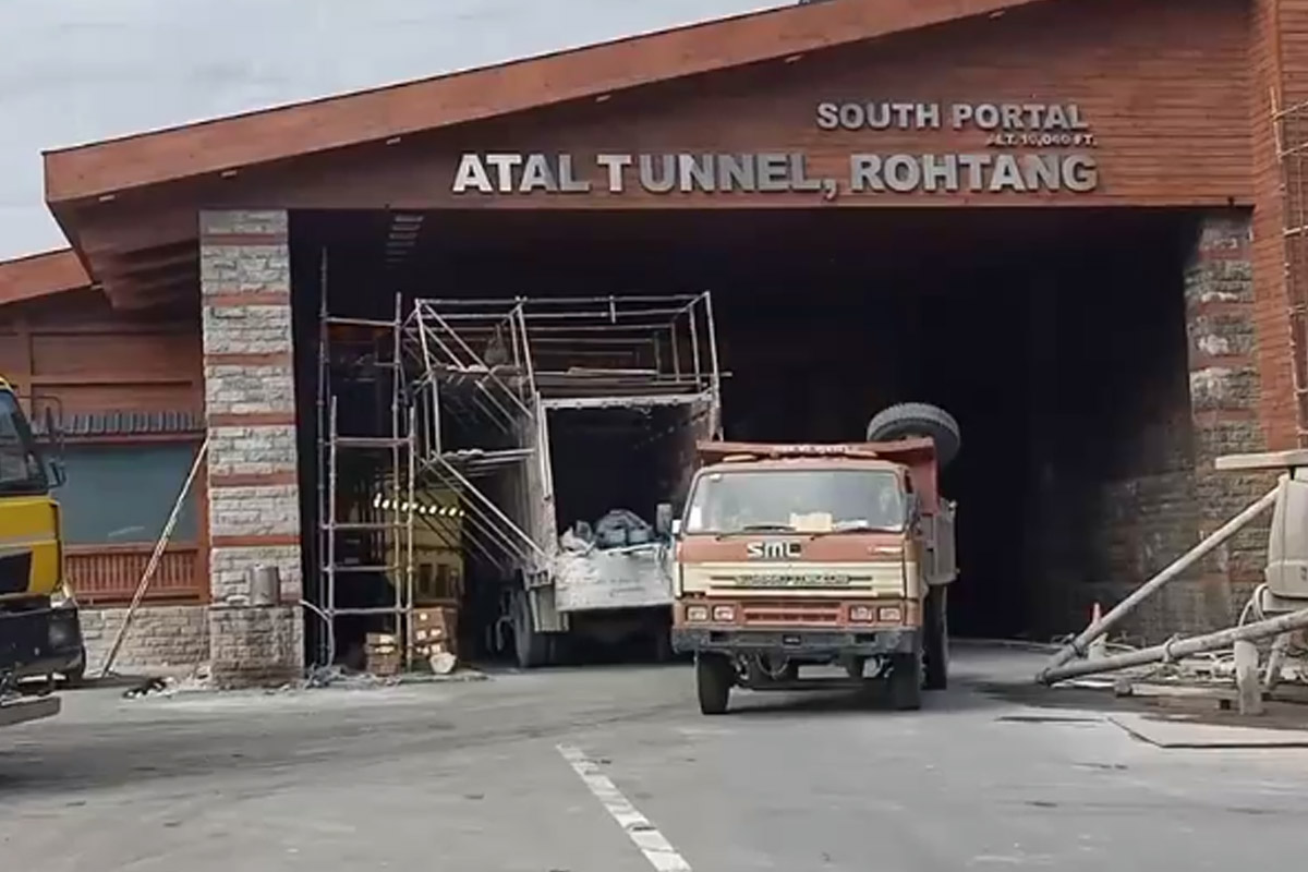 PM Modi to inaugurate Atal tunnel this month, preparations at its peak