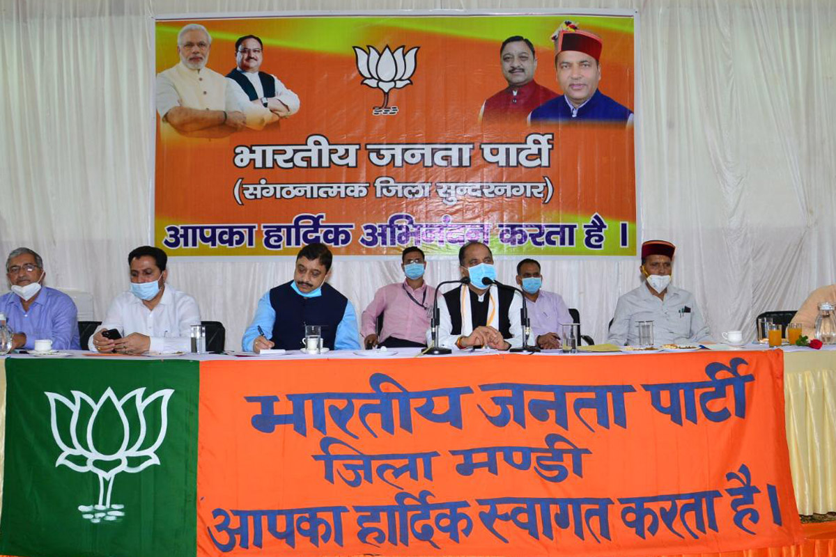 BJP workers must act as ‘brand ambassadors’ of party: Jai Ram