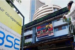 Domestic markets end flat; SBI gains over 2%