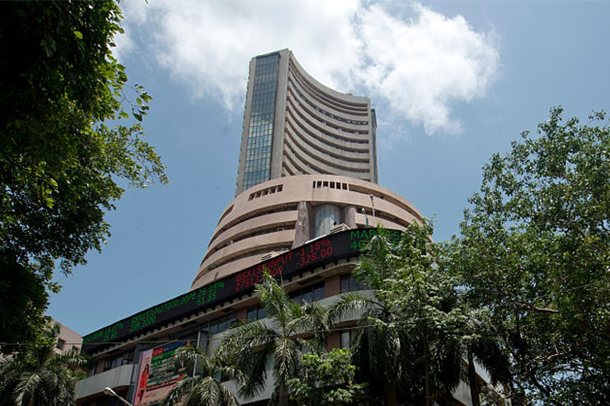 Sensex, Nifty ends half per cent higher led by gains in financial stocks