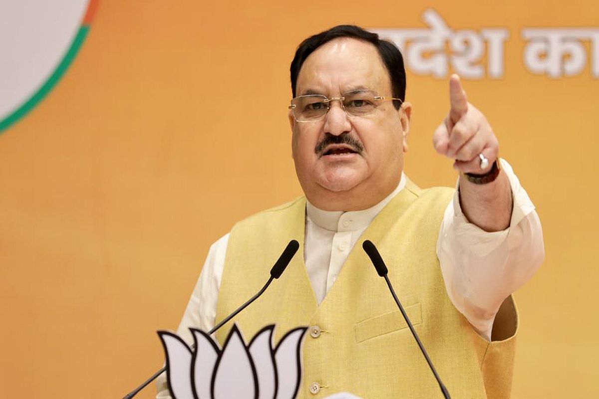 ‘Vaccines belong to the nation, not any political party or leader’: Nadda hits back at Sonia