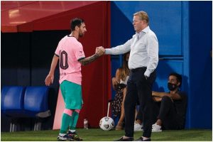 Lionel Messi’s happiness is not in my hand, says new Barcelona coach Ronald Koeman