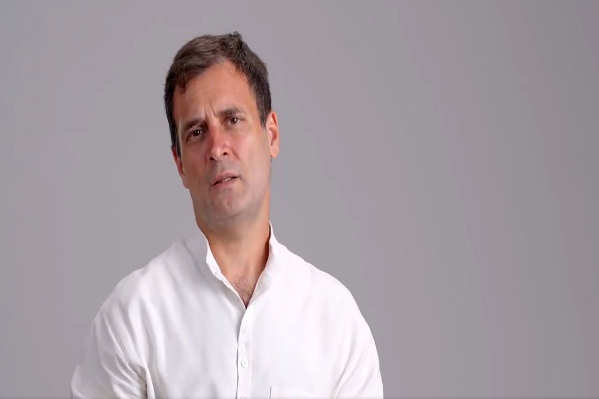 Rahul Gandhi hits out at Centre, says contraction in economy due to ‘Gabbar Singh Tax’