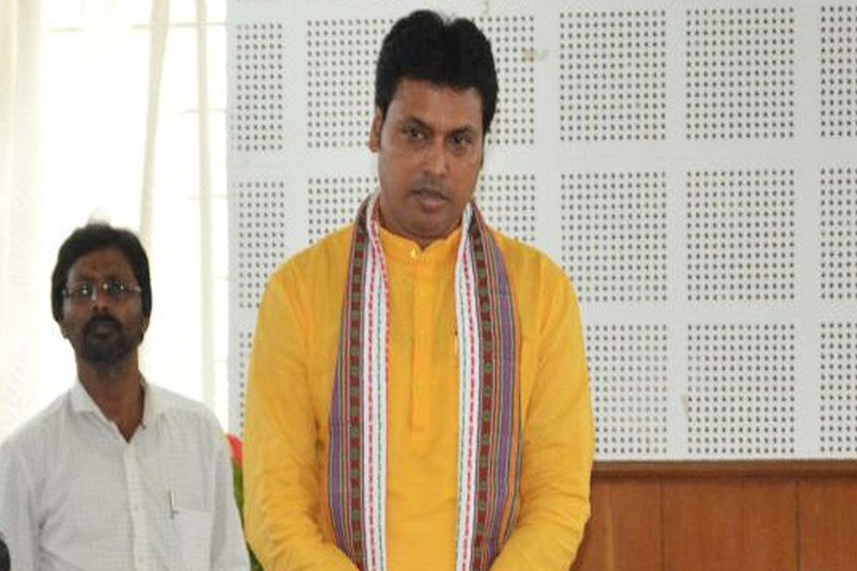 Tripura CM Biplab Kumar Deb tests COVID-19 positive