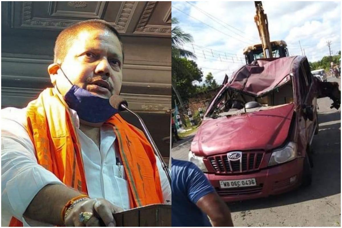 BJP MP Arjun Singh’s convoy suffers accident on way to Bashirhat; 3 commandos injured