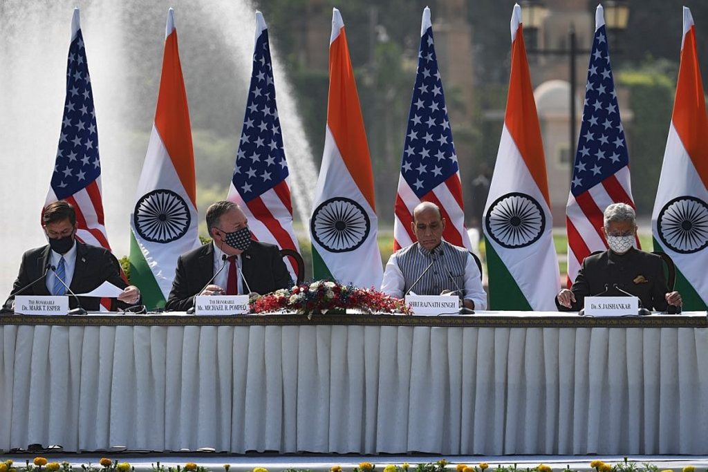 Strengthening cooperation against all threats, not just those posed by  Chinese': US at 2+2 dialogue