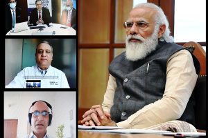 PM Modi interacts with three teams working on developing & manufacturing COVID-19 vaccine
