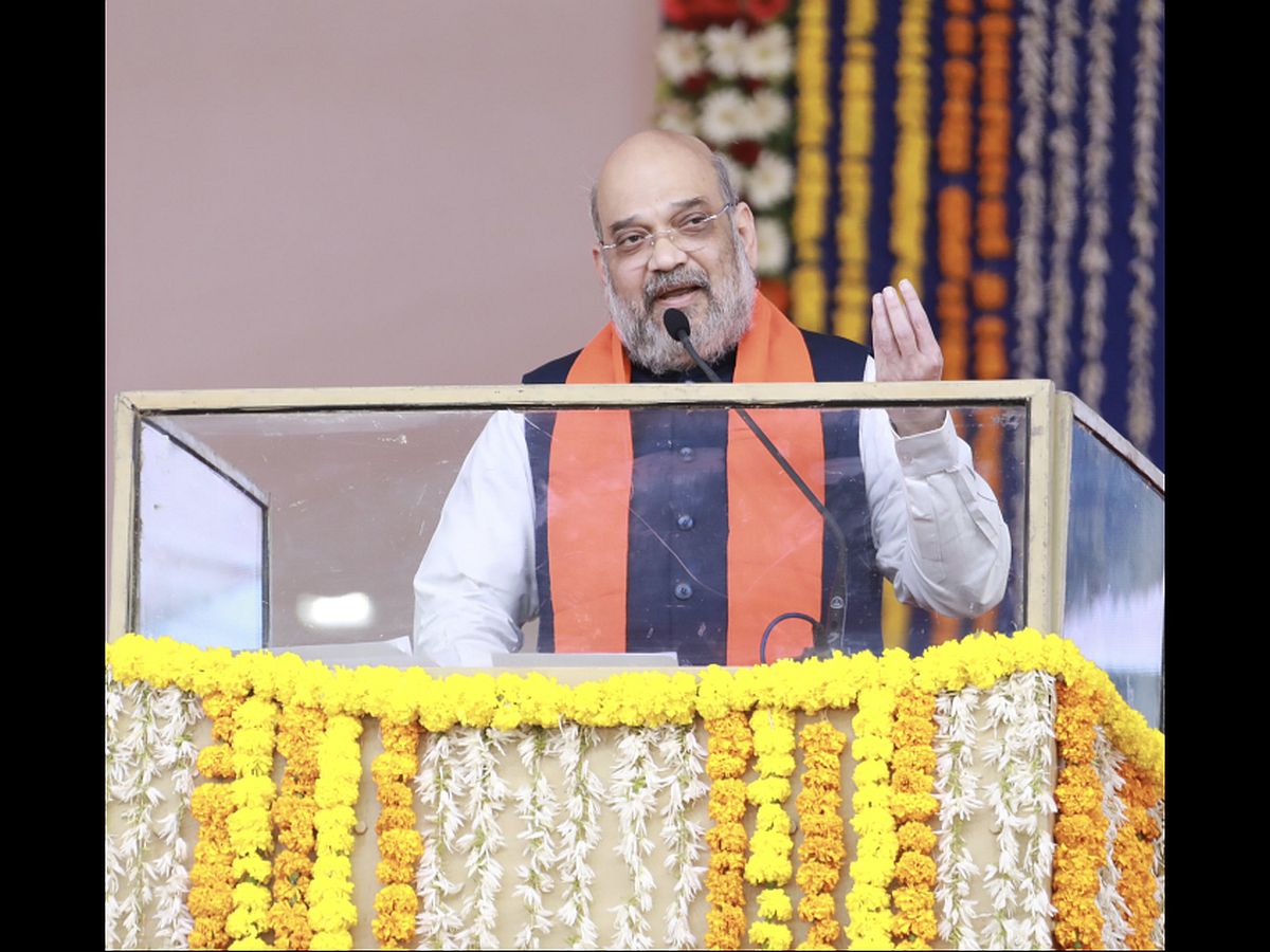 ‘Gupkar gang going global’: Amit Shah hits out at J-K’s alliance