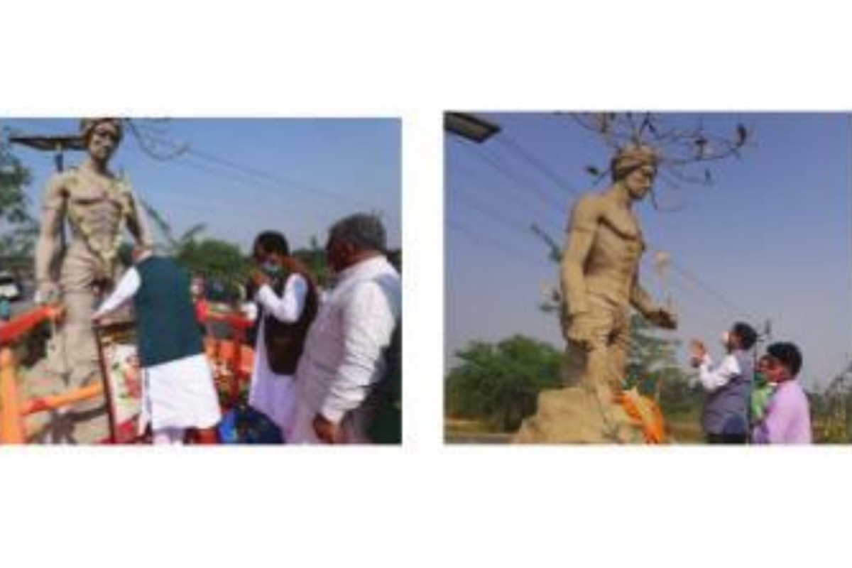 Tribal outfits in Bankura protest BJP’s Birsa Munda tribute to wrong statue