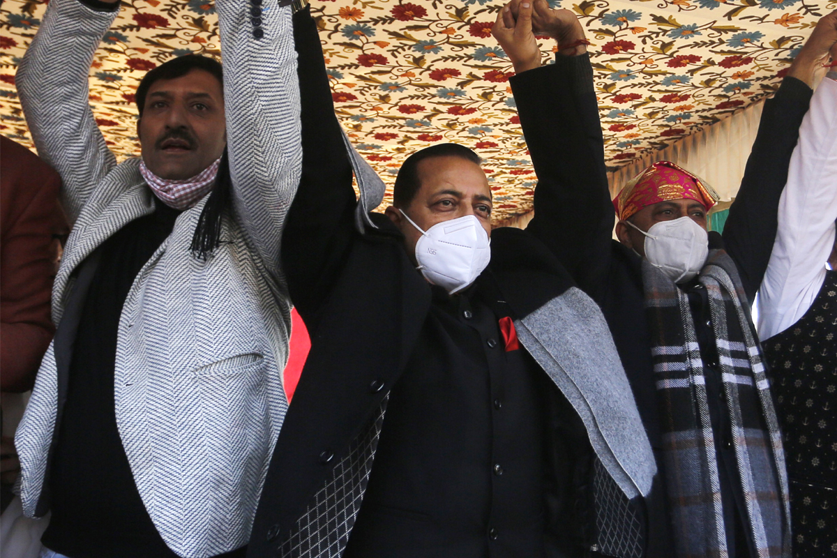 Kashmir ushering in new dawn of democracy: Jitendra Singh