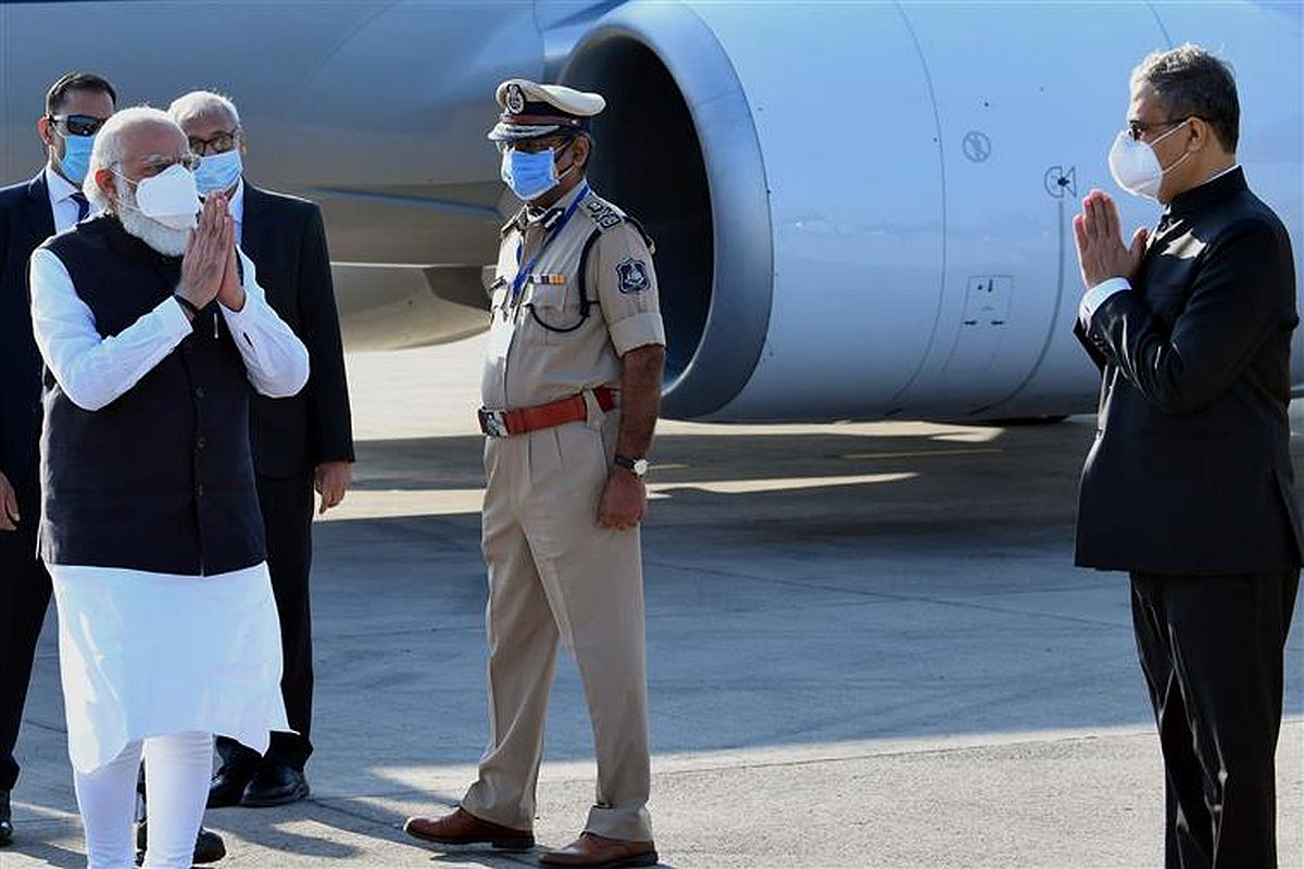 PM Modi visits Hyderabad’s Bharat BioTech as second destination of his vaccine hubs tour