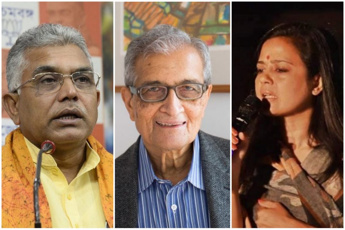 TMC’s Mahua Moitra attacks BJP, RSS after Dilip Ghosh ridicules Amartya Sen’s ‘love jihad’ remark