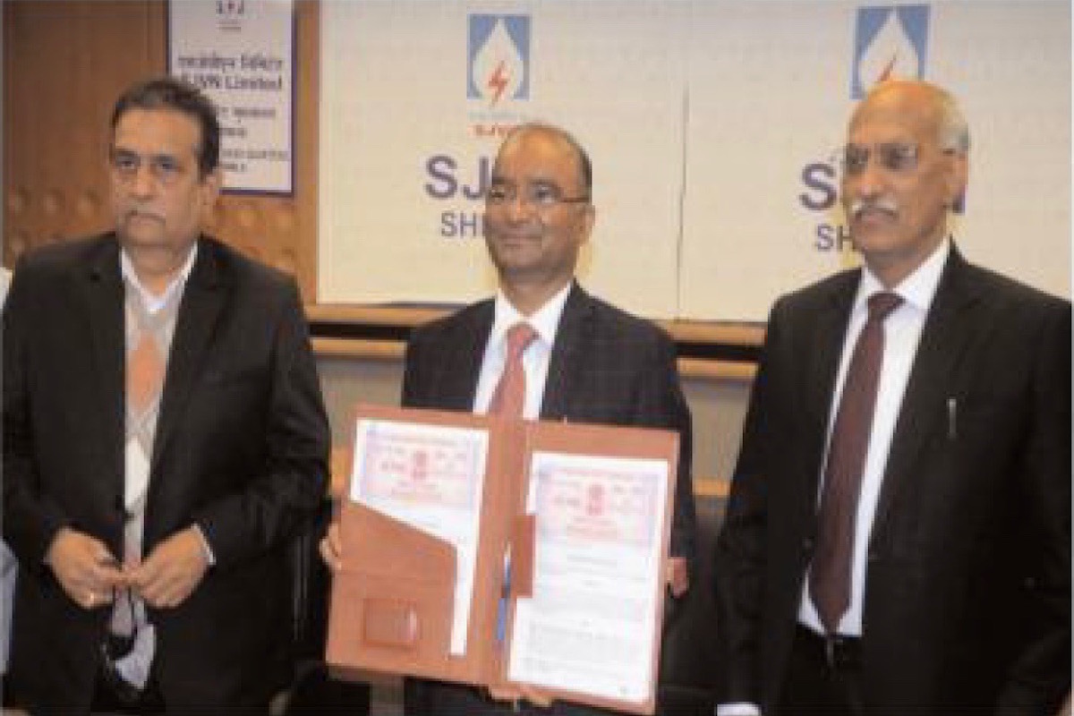 Satluj Jal Vidyut Nigam (SJVN) Limited, memorandum of understanding (MoU), Indian Renewable Energy Development Agency Ltd (IREDA),