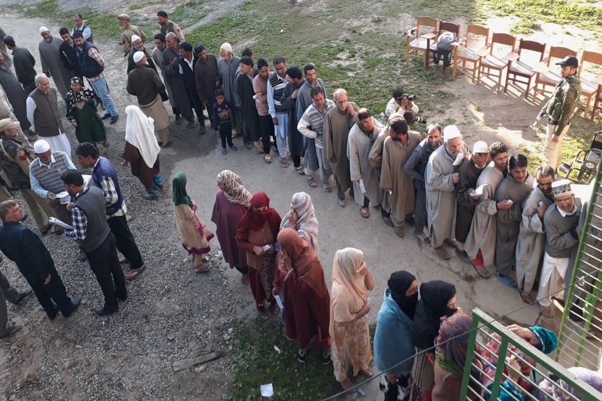 Voting underway in fifth phase of DDC polls in Jammu and Kashmir