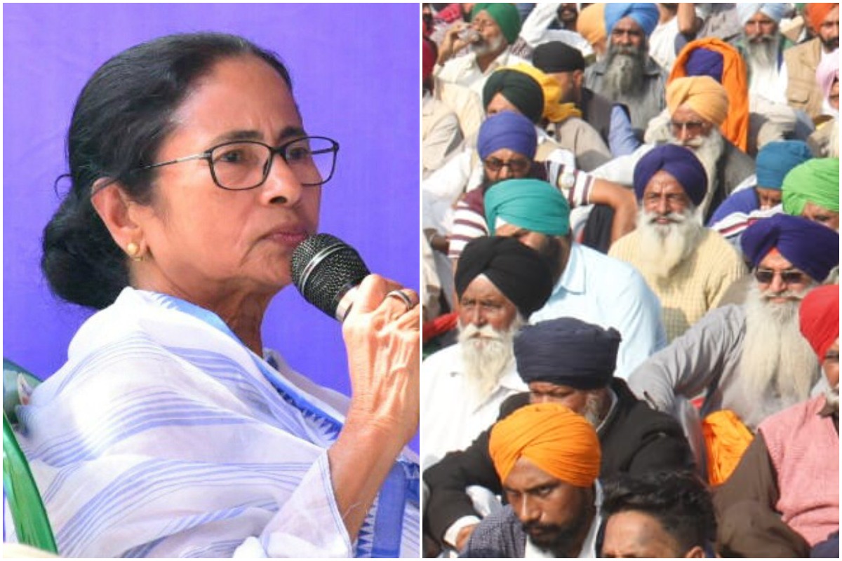 Mamata Banerjee calls protesting farmers at Delhi border to give her ‘complete support’