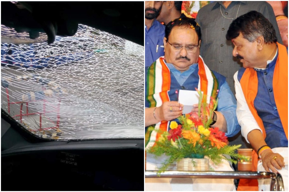 Convoy of BJP’s JP Nadda, Kailash Vijayvargiya attacked in West Bengal’s Diamond Harbour