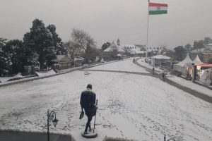 Photos: Shimla gets season’s first snowfall
