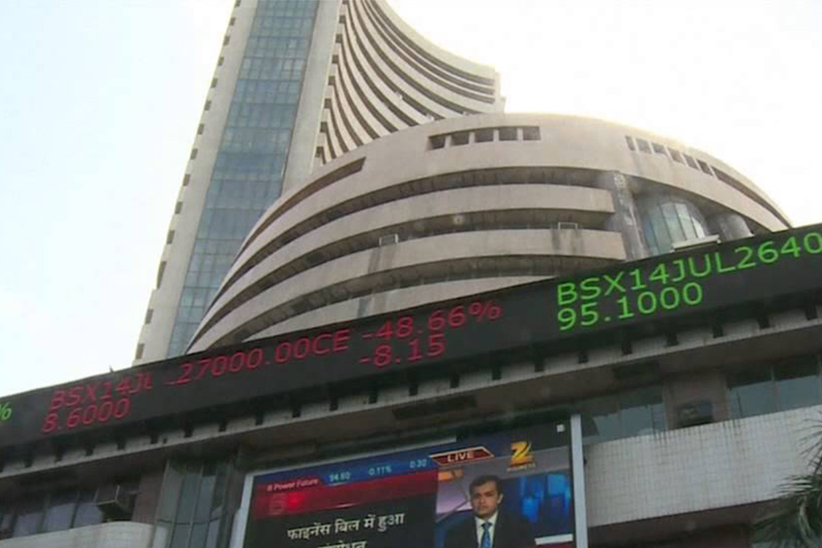 Sensex opens flat in morning trade, tracking mixed global cues