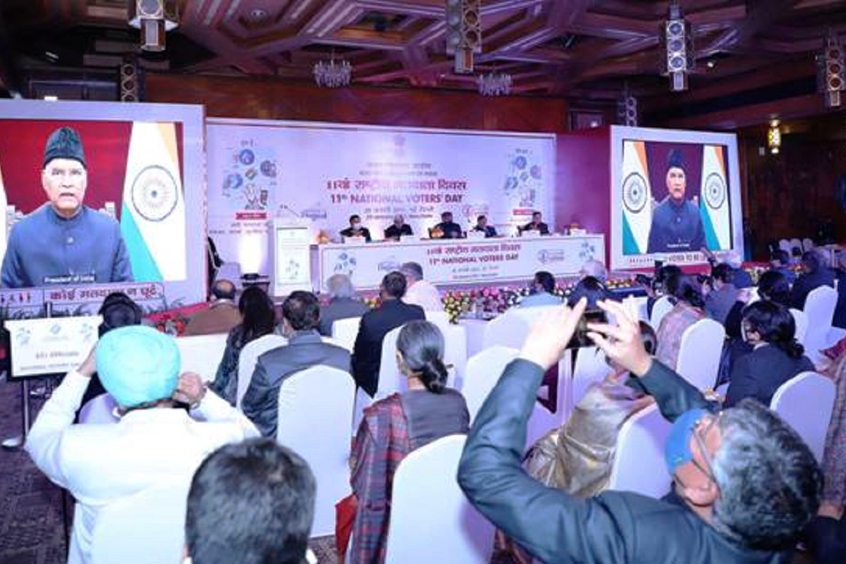 President Kovind graces 11th National Voters’ Day; EC to roll out digital voter identity cards