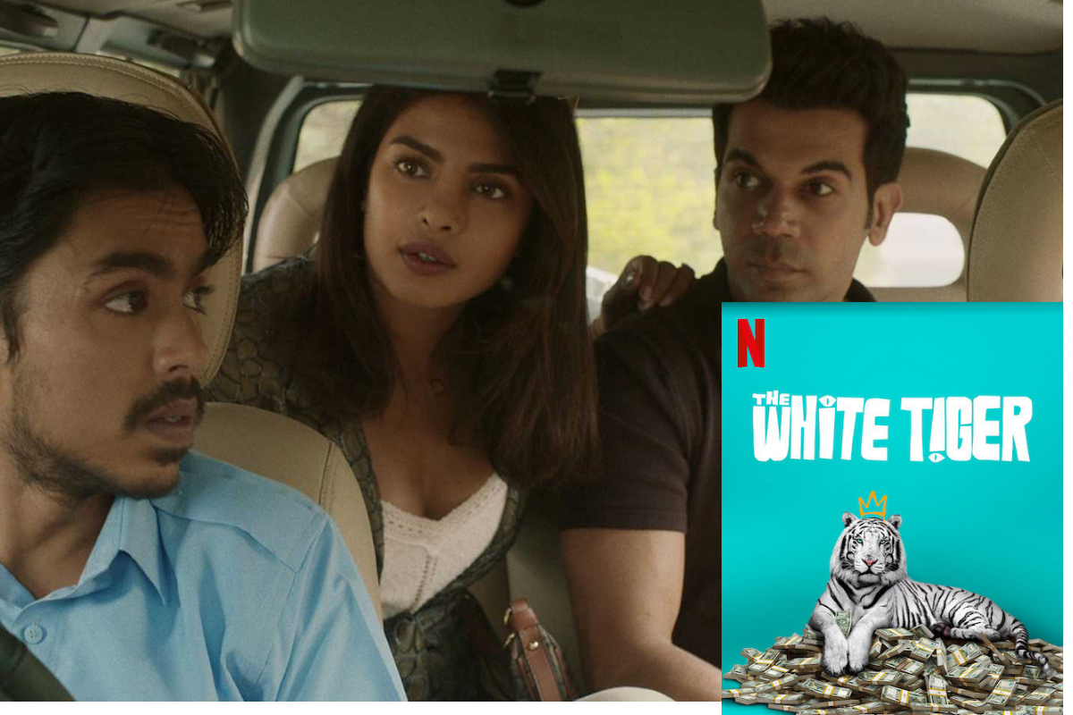 The white tiger, Netflix movie, Arvind Adiga