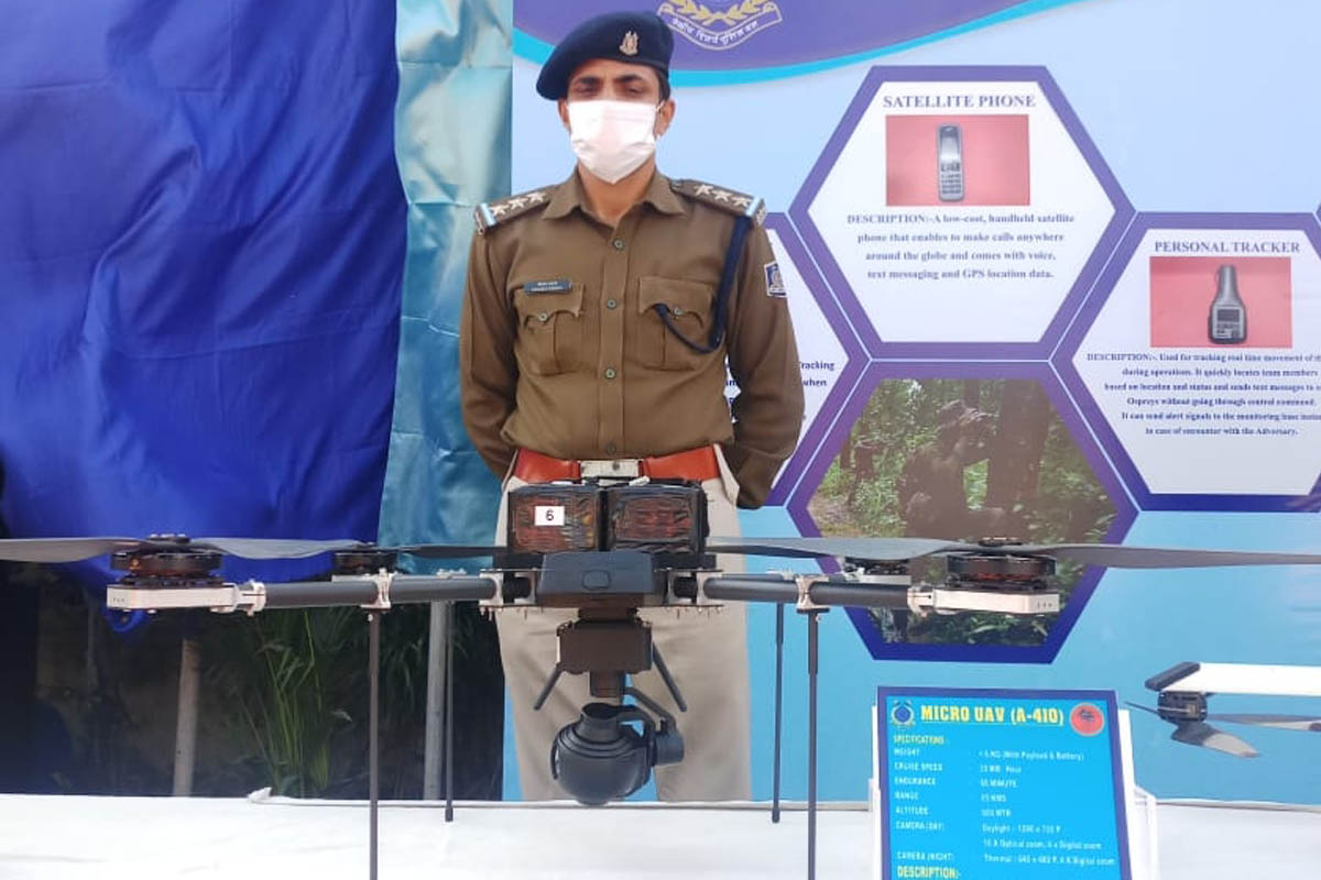 Micro UAV A-410, Maoist operation, CRPF