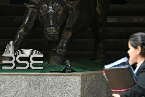 Sensex surges 487 points to close at fresh record high; Nifty tops 14,498