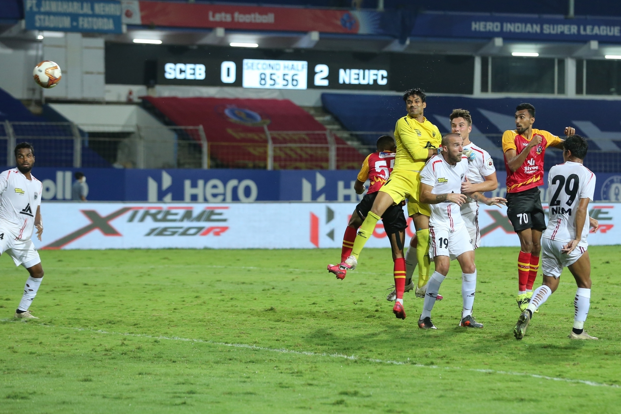 NorthEast United keep playoffs hope alive after 2-1 win over SC East Bengal