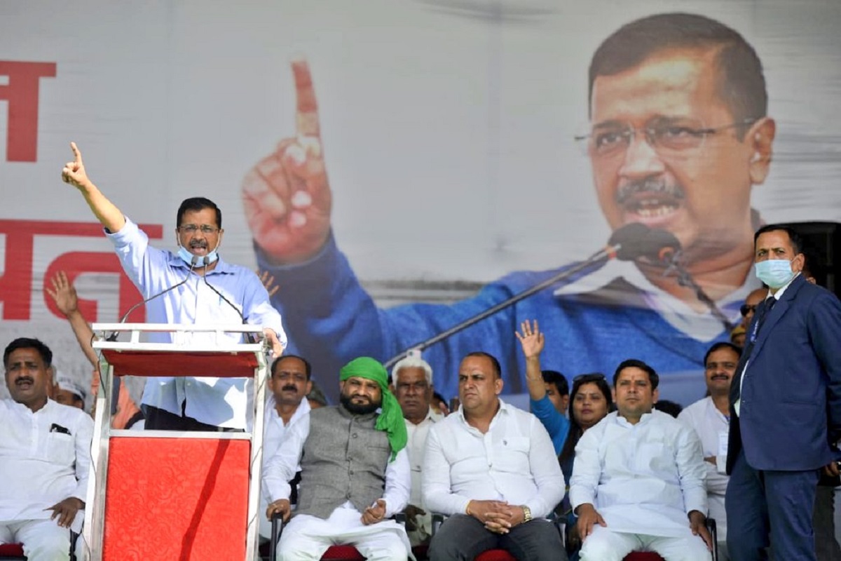 ‘It is a do or die battle for farmers’, says Arvind Kejriwal at Meerut Kisan Mahapanchayat