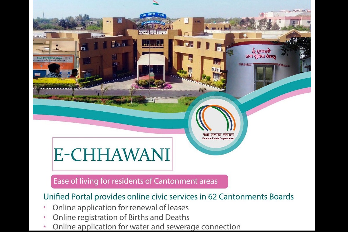 Rajnath Singh launches E-Chhawani portal and mobile app that provide online civic services to residents of 62 Cantonment Boards