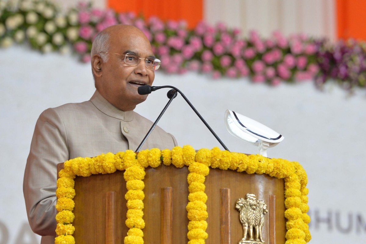 President praises centre, state govt for peace, harmony in North-east