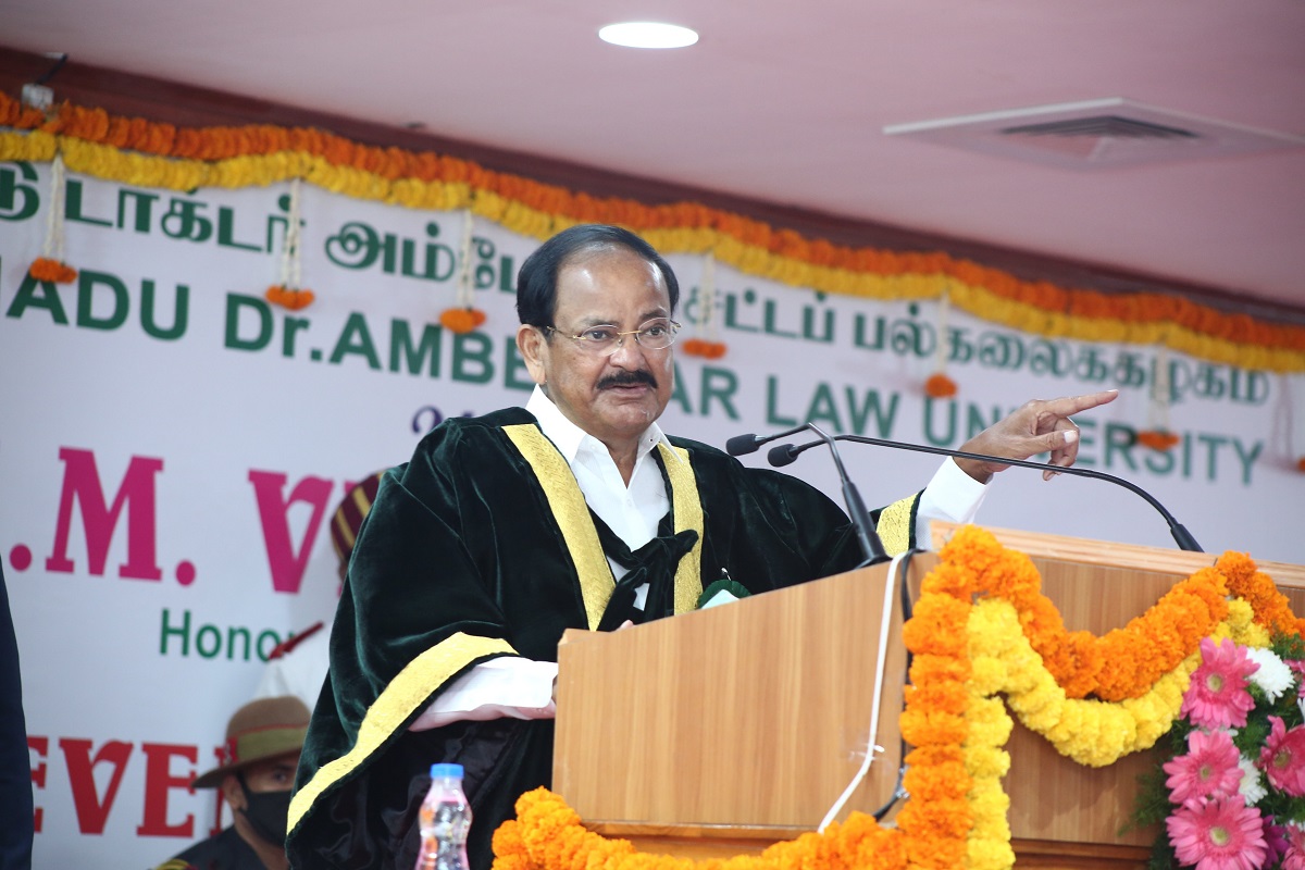 Make judicial system accessible, affordable and understandable to the common man: Vice President Naidu