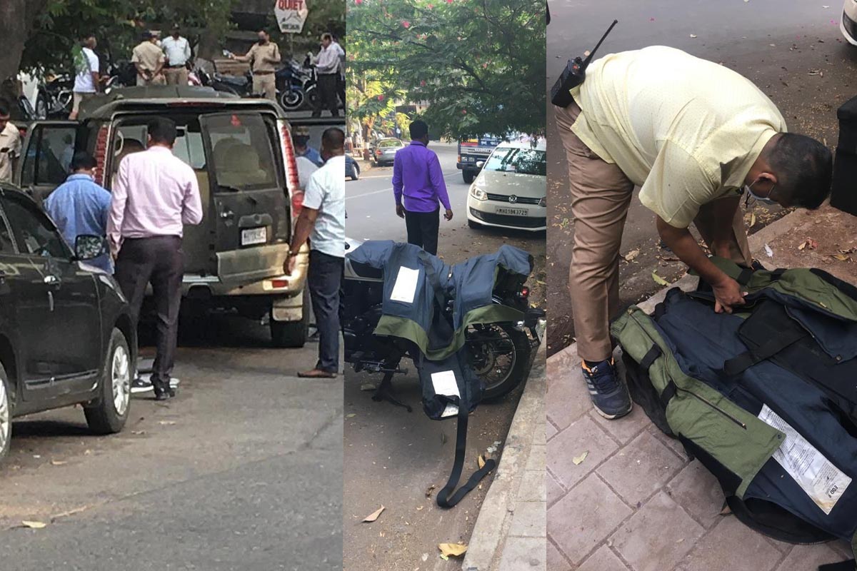 SUV with 20 gelatin sticks found dumped near Mukesh Ambani’s house