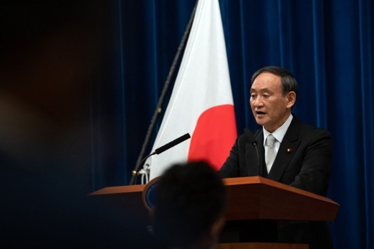 Japanese Prime Minister, Yoshihide Suga, Emergency