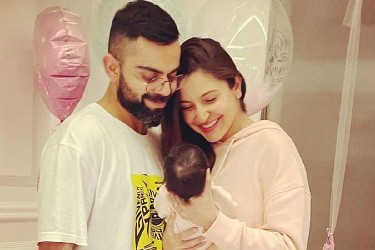 My whole world in one frame: Virat Kohli on pic with wife & baby