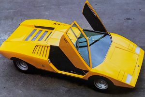 Lamborghini celebrates 50 years of Countach LP 500 with iconic scissor doors