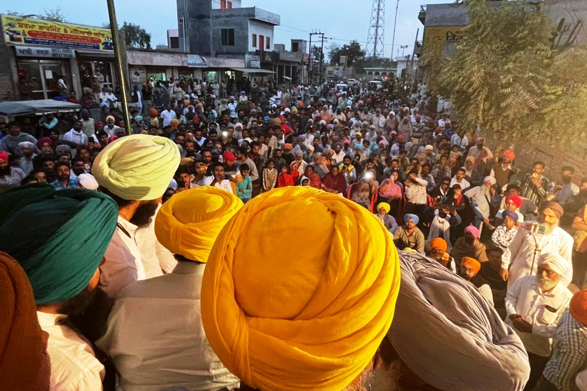AAP, Punjab, Kisan Maha Sammelan, Bagha Purana, Bhagwant Mann