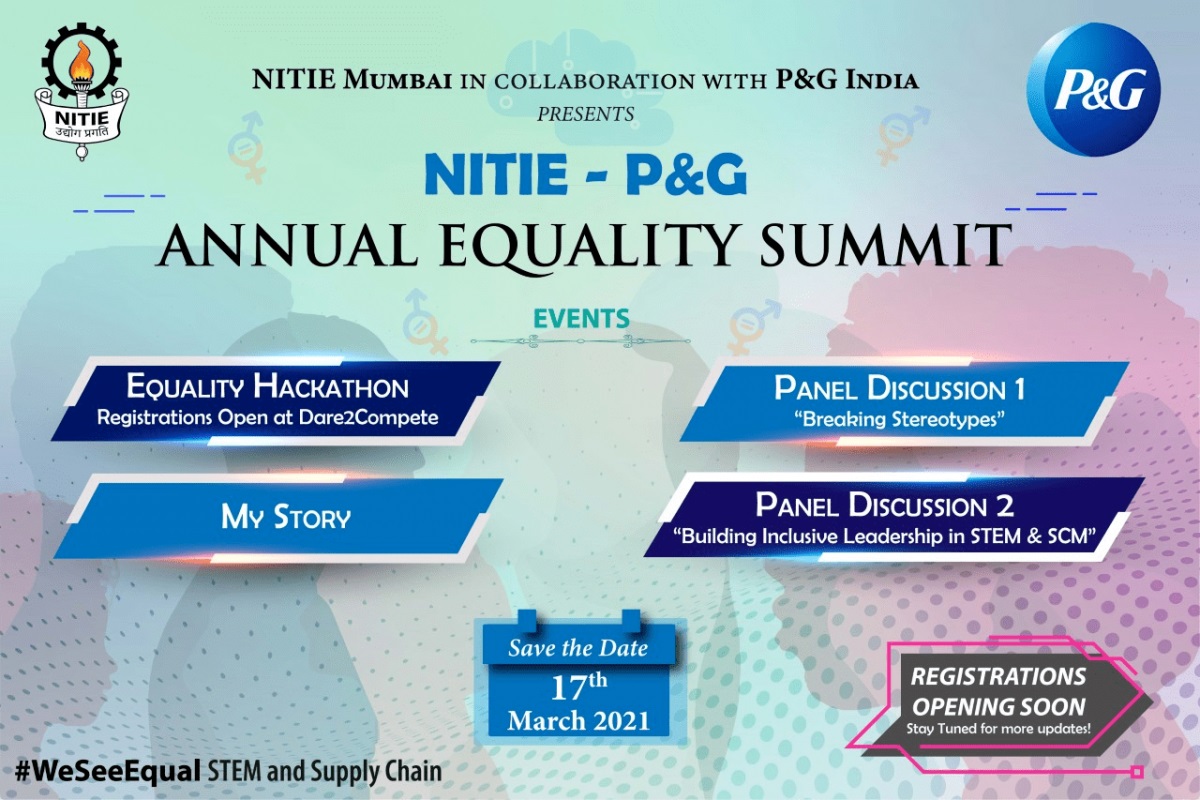 NITIE and P&G India host first all-virtual NITIE P&G Annual Equality Summit