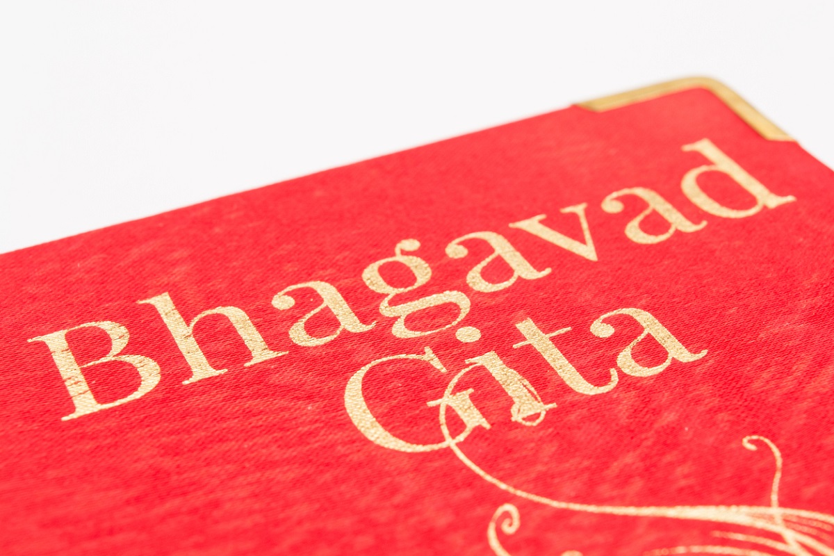PM Modi releases manuscript of Shlokas from Srimad Bhagavad Gita