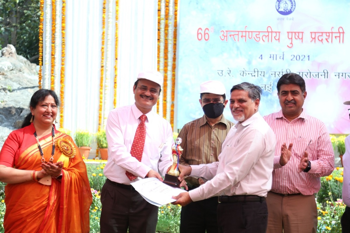 66th Inter Divisional Flower Show organized at Sarojni Nagar Nursery