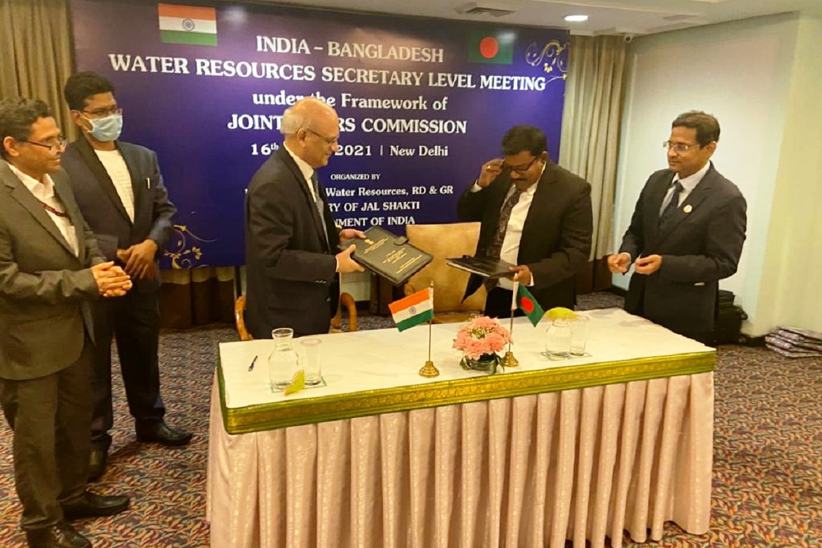 India and Bangladesh agree to expand cooperation over issues of water resources