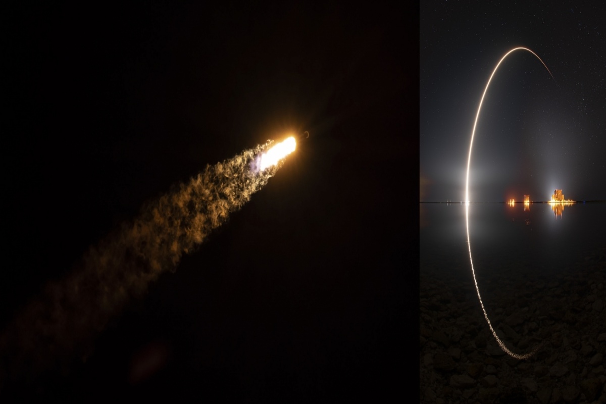 Space X, Falcon 9, rocket booster, space science