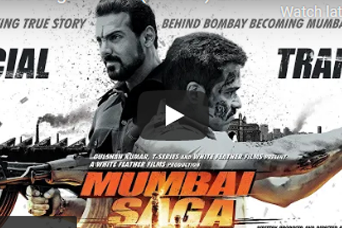 Mumbai Saga Trailer (Official) Emraan H, Suniel S, John A, Kajal A, Mahesh M