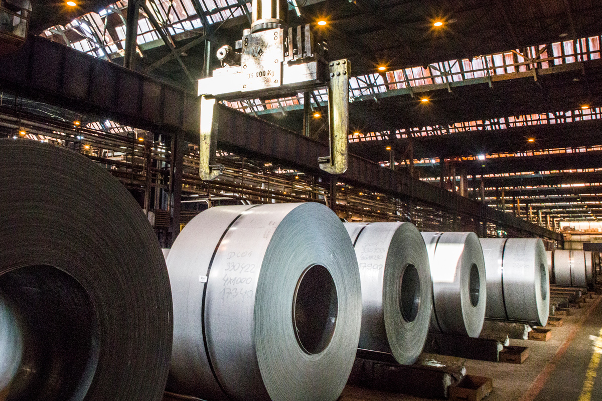 Covid, steel, production