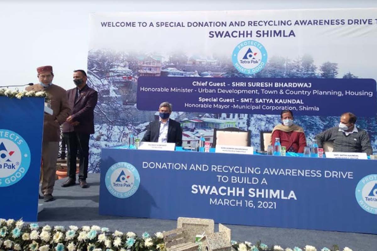 Shimla Municipal Corporation and Tetra Pak collaborate to build ‘Swach Shimla’