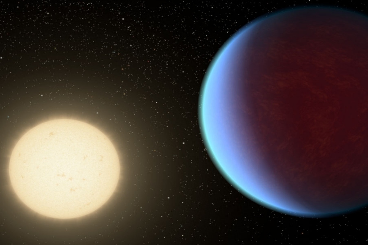 Why this exoplanet is at large distance from sun-like star